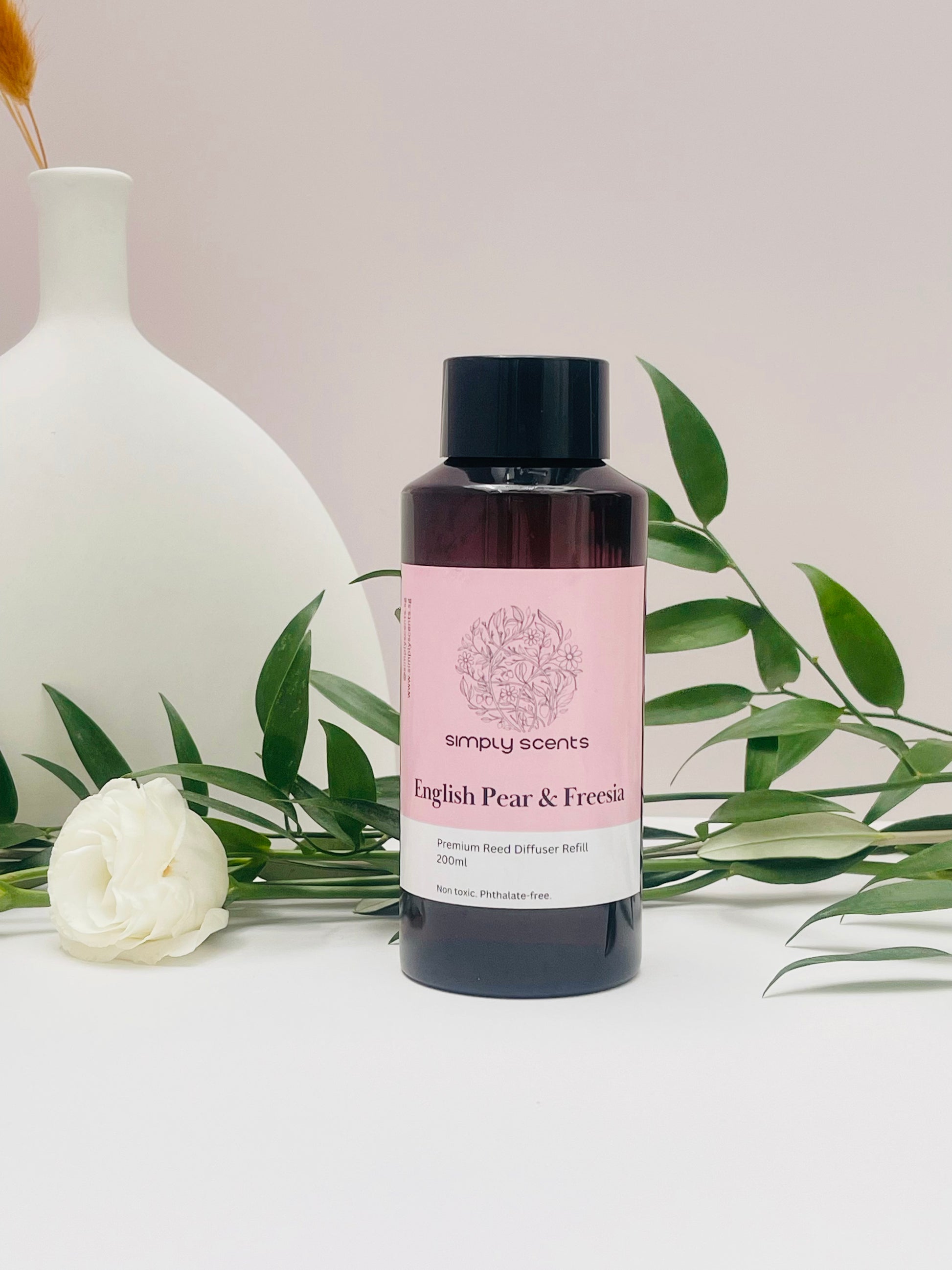 Reed Diffuser Refill - English Pear & Freesia – Simply Scents